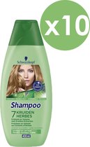 Schwarzkopf Shampoo 7 Kruiden (Voordeelverpakking) - 10 x 400 ml