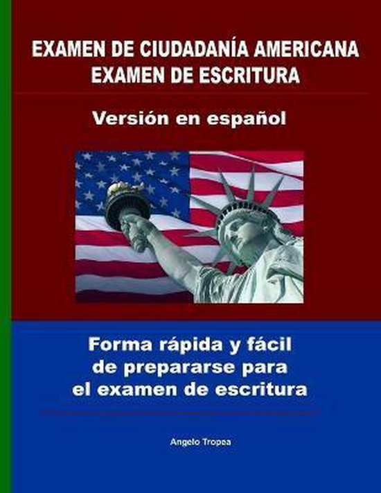 Examen de ciudadanía Americana examen de escritura versión en español