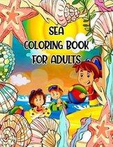 Sea Coloring Book For Adults