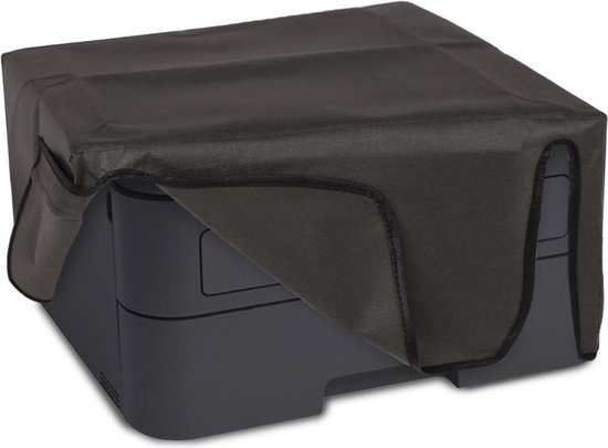 Housse kwmobile pour Brother HL-L2310D / L2350DW / L2370DN / L2375DW - Housse de protection pour imprimante - Housse anti-poussière en gris foncé