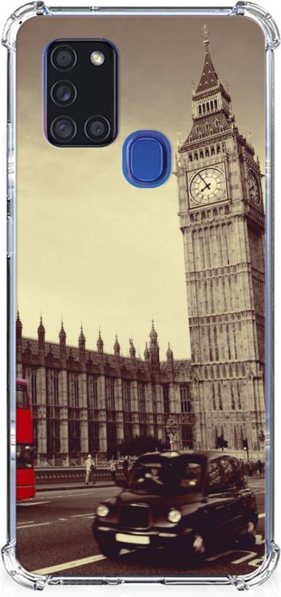 Samsung Galaxy A21s Telefoonhoesje met valbescherming Londen