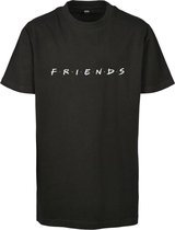 Urban Classics Friends Kinder Tshirt -Kids 110- Friends Logo Zwart