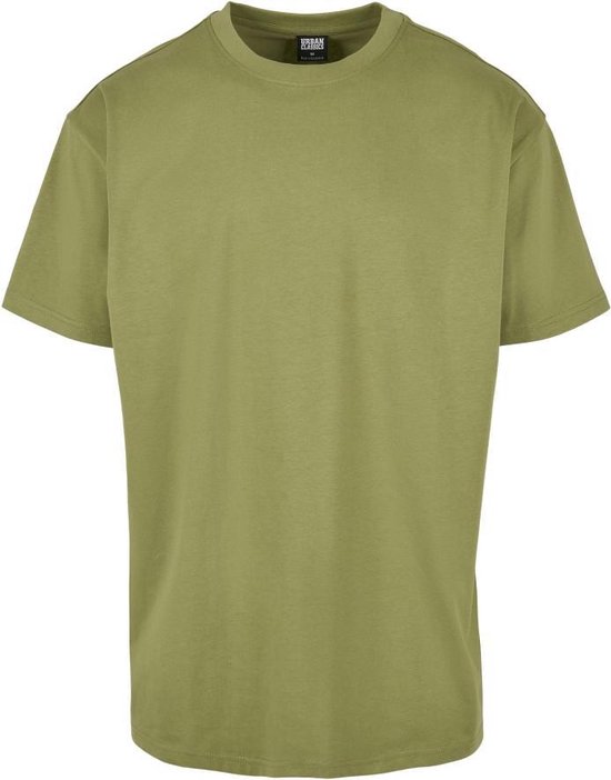 Urban Classics Heren Tshirt Heavy Oversized Tee newolive 3XL Groen