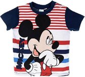 Disney Mickey Mouse t-shirt - marine - maat 68 (6 maanden)