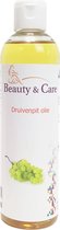 Beauty & Care - Druivenpit olie - 250 ml - basis olie - koudgeperst - natuurlijke massage olie