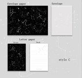 Briefpapier set | kosmos - C | kaart + enveloppe & briefpapier