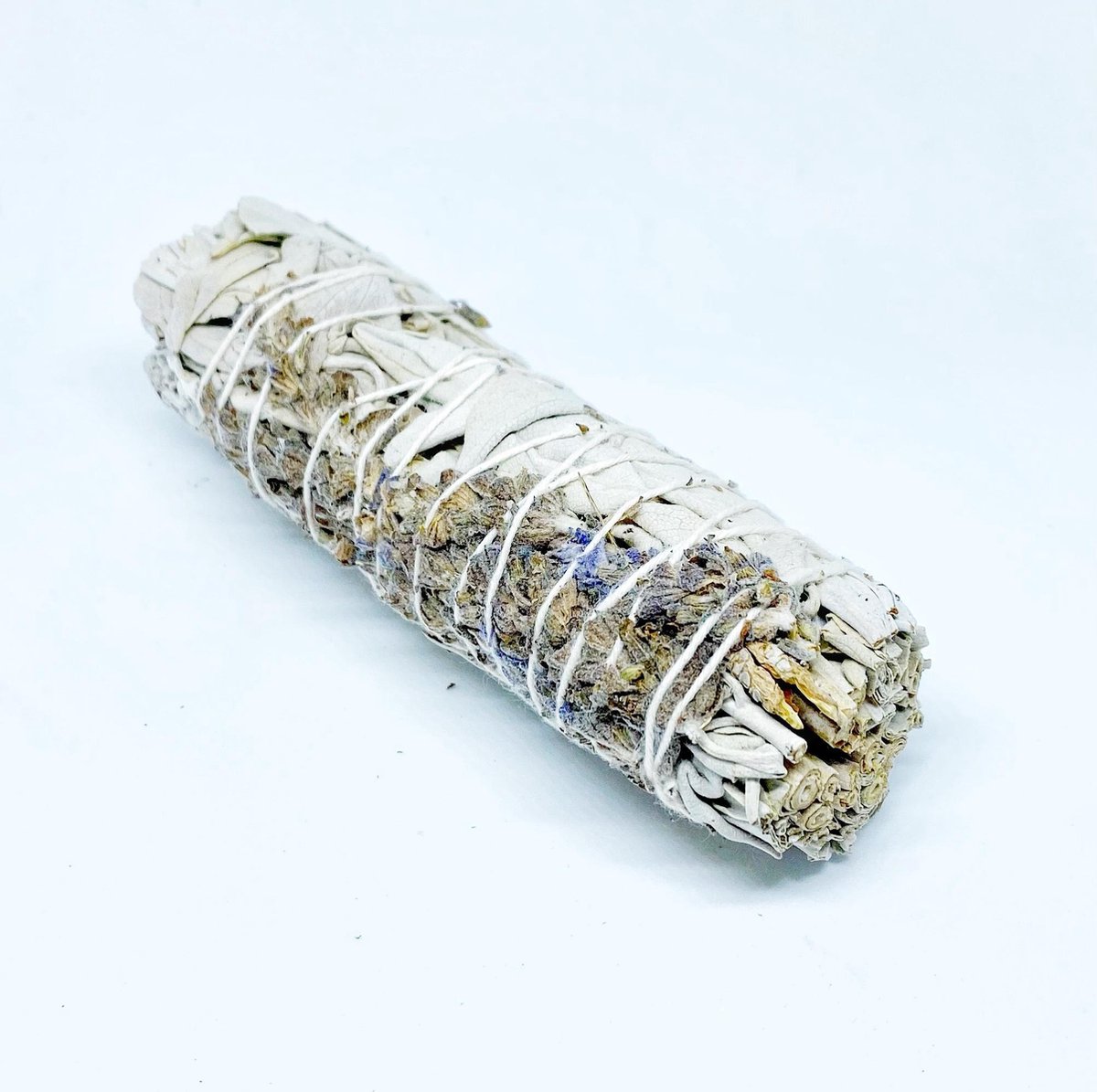 Witte Salie & Lavendel Smudge Groot (12cm, 30-40 gram), per stuk - 