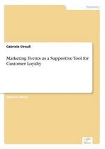Marketing Events as a Supportive Tool for Customer Loyalty