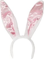 4x stuks diadeem grote bunny/konijn/paashaas oren/oortjes voor volwassenen
