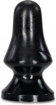 XXLTOYS - Tijn - XXL Plug - Inbrenglengte 14 X 8.5 cm - Black- Uniek design Buttplug - Stevige Anaal plug - Made in Europe
