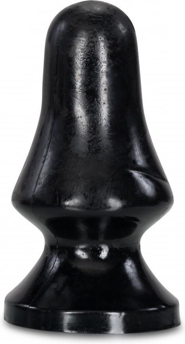 Goedkoopste XXLTOYS - Tijn - XXL Plug - Inbrenglengte 14 X 8.5 cm - Black- Uniek design Buttplug - Stevige Anaal plug - Made in Europe