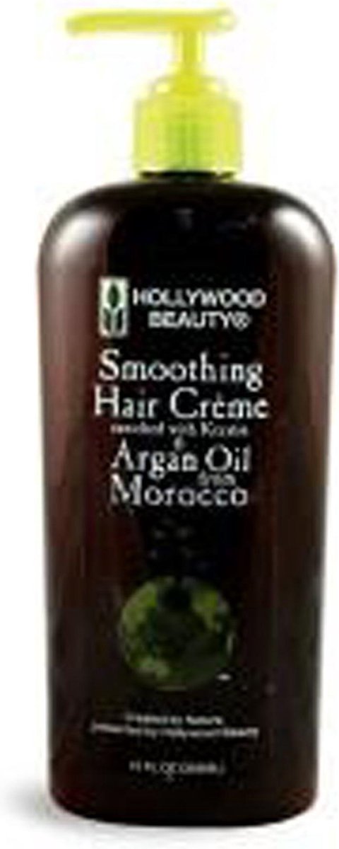 Hollywood Beauty Argan Smoothing Hair Creme 12 Oz.