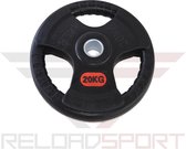 ReloadSport - Tri-grip Halterschijf - 2x 20KG - 50mm - Olympische - Halterschijven 20 kg - Fitness - Weight Plates