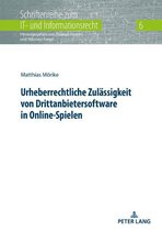 Schriftenreihe zum IT- und Informationsrecht E202011091030 - Urheberrechtliche Zulaessigkeit von Drittanbietersoftware in Online-Spielen