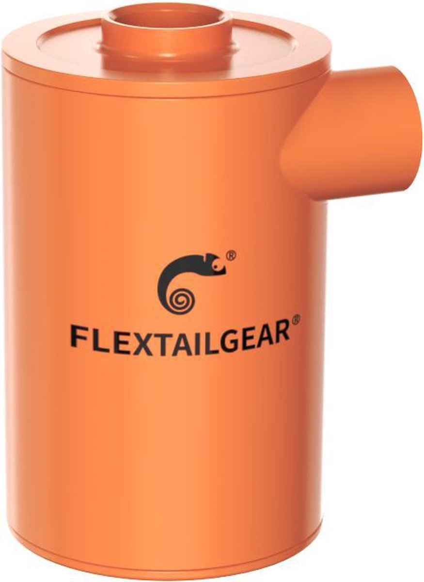 Flextail Gear – Luchtbed pomp – Max Pump 2020 – Elektrische luchtpomp – 3600 mAh – Luchtbedpomp – Oplaadbaar –  Oranje