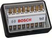 Bosch - 8-delige Robust Line bitset Sx Max Grip 49 mm, 8-delig