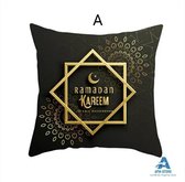 Ramadan en Eid-decoraties voor huis Kussenhoes 45x45 cm Style A