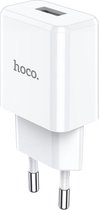 HOCO N9 Especial - Compacte USB Oplader - EU Plug - Universele 10W Lader - Wit