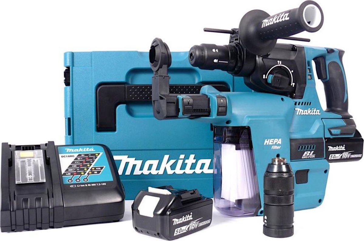 Marteau perforateur Makita Sub Compact Dhr171rtj 18v (5, 0 Ah)