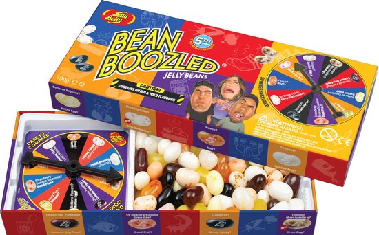 Jeu avec Bonbons goût surprenants - Jelly Belly Bean Boozled Spinner Box -  Cdiscount Au quotidien