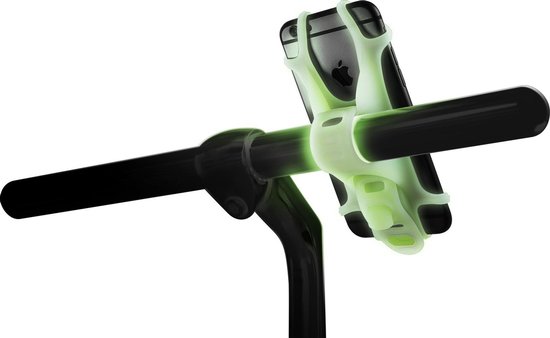 Foto: Bonecollection telefoonhouder bike tie x glow in the dark