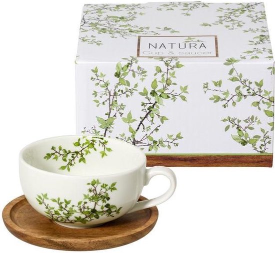 Easy Life Natura Atmosphere - Design tasse de thé - 1 tasse de thé gifbox -  0, 25L | bol.com