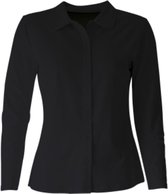 MOOI! Company - Basis blouse  - Polo - Blouse model Esmee - Kleur Zwart - S