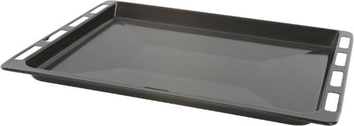 Bosch bakplaat emaille grijs - 465 x 375 mm - braadslede geemailleerd oven origineel Bosch Siemens Constructa