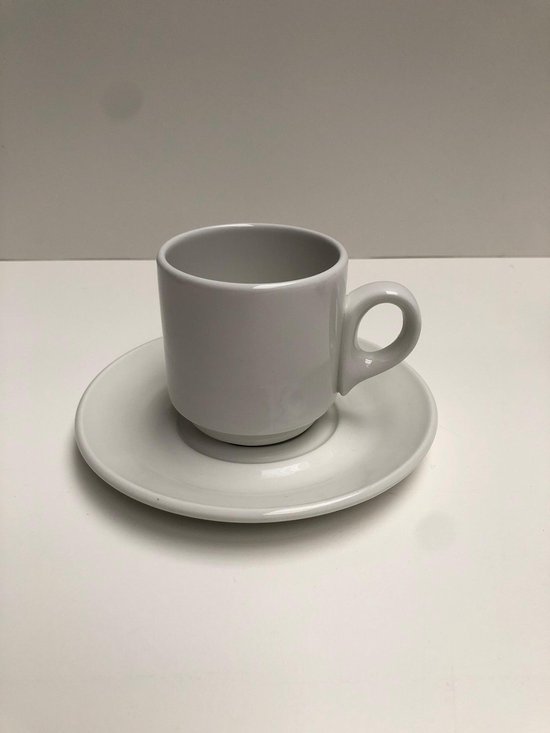Holland Plastics Original Brand 4 X Coffee/Cappuccino/Porcelain Cups
