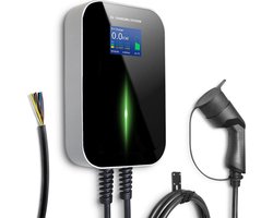 Besen 2.0 Laadpaal 3 fase 11kw voor Elektrische en Hybride Auto's - Met App - 16A - Type 2 Stekker - 6 Meter Kabel