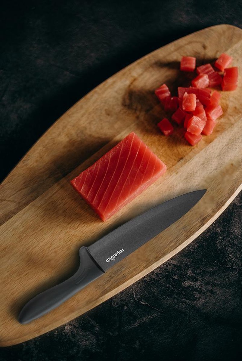 Royal VKB Professional Chef's Knife 20CM - Acier de haute qualité - gris  foncé - acier... | bol.com