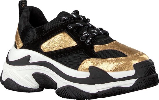 Nik \u0026 Nik Meisjes Lage sneakers Chunky Sneaker - Zwart - Maat 37 | bol.com