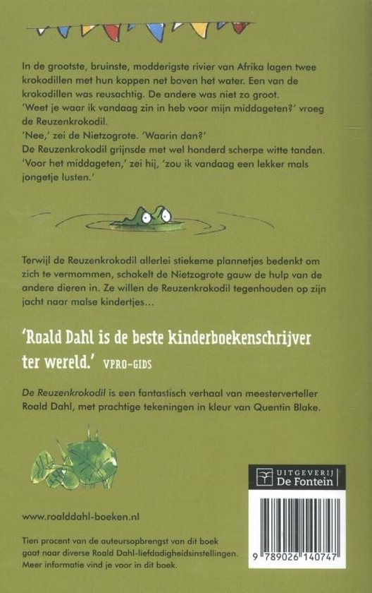De reuzenkrokodil - Roald Dahl