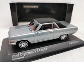 Opel Diplomat V8 Coupe 1965 Zilver 1-43 Minichamps Limited 2016 Pieces