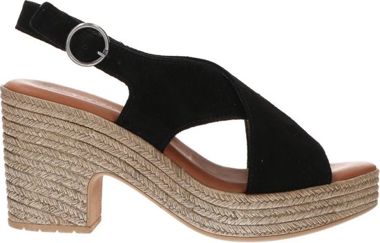 Tamaris Sandalen met hak zwart - Maat 37 | bol.com