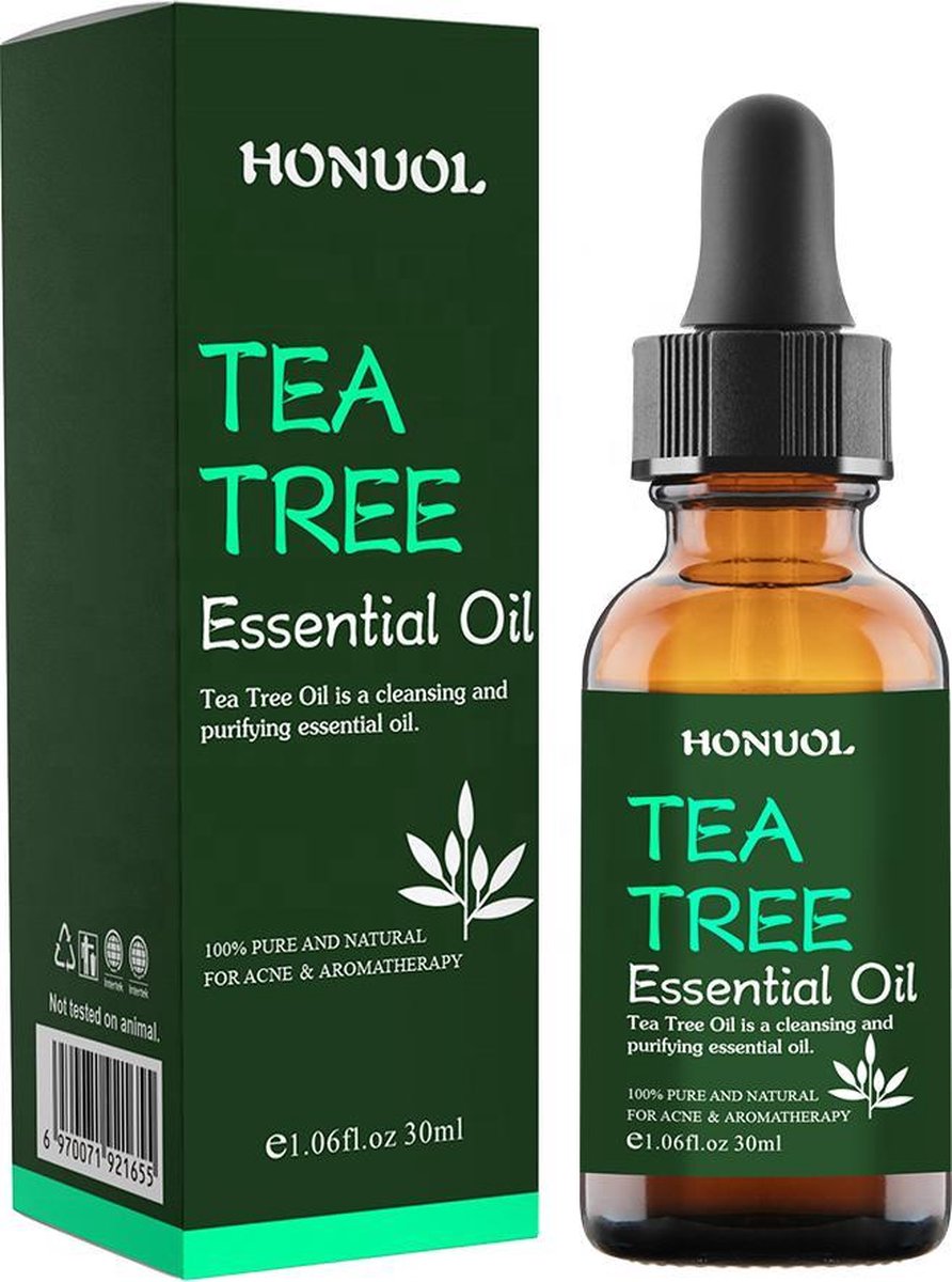 Nieuwsgierigheid Oprechtheid Pijlpunt Honuol Premium Tea tree olie - 100% Puur en Natuurlijk - 30 ML - Tea Tree  Oil -... | bol.com