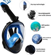 snorkel set -duikmasker - full face duikbril - duikbril met snorkel