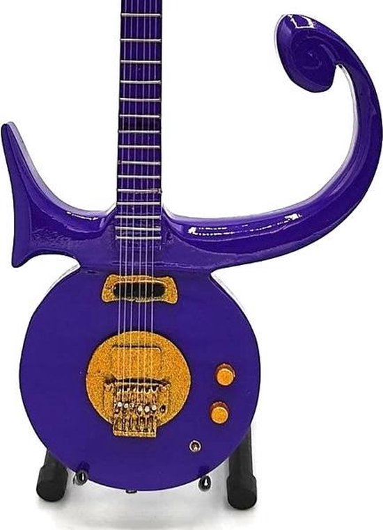 Miniatuur gitaar Prince Love Symbol Paars | bol.com