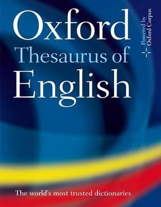 Oxford Thesaurus Of English 3rd - cover