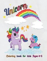 Unicorn coloring Book: Coloring Book For Kids Ages 4-8, activity Book For Kids, Drawing Book For Kids