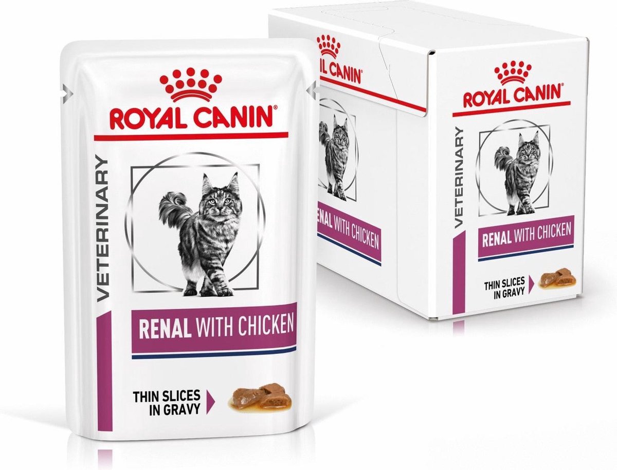 Bekwaamheid Klagen Symmetrie Royal Canin Renal Kip - Kattenvoer - 12 x 85 g | bol.com