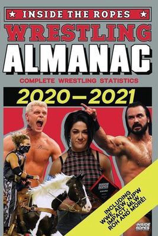 The Wrestling Yearbook- Inside The Ropes Wrestling Almanac - cover