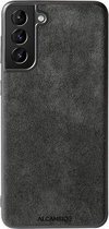 Samsung Galaxy S21 Plus Alcantara Case 2020 - Zwart
