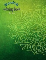 mandala coloring book for teens: // find your inner calm and creativity through 32 patterns//