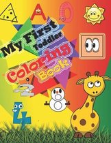 my first toddler coloring book