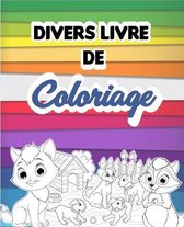 Divers Livre De Coloriage: Livres à colorier pour garçons et filles,102 dessins à colorier