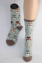 Dames sokken Socksmith schattige hamster vrouw