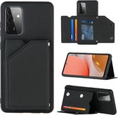 AA Commerce Telefoonhoesje - Back Cover - Geschikt Voor Samsung Galaxy A72 - Zwart