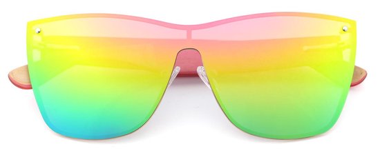 Bluxer® Zonnebril voor Heren en Dames - Hippe Houten Zonnebril  Gepolariseerd - UV400 | bol.com