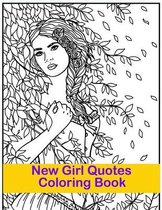 New Girl Quotes Coloring Book